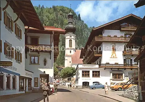 Reit Winkl Dorfstrasse Kirche Kat. Reit im Winkl