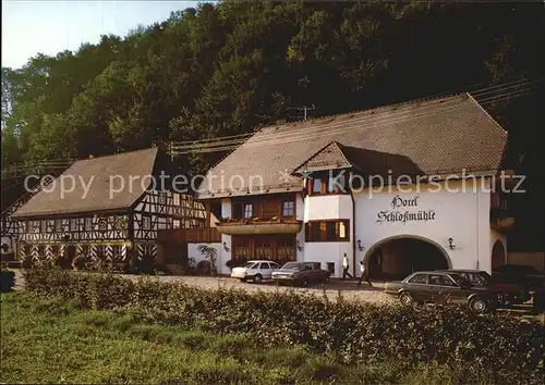 Glottertal Hotel Schwarzwaldgasthof Schlossmuehle Kat. Glottertal Schwarzwald