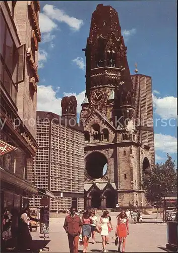 Berlin Gedaechtniskirche Kat. Berlin