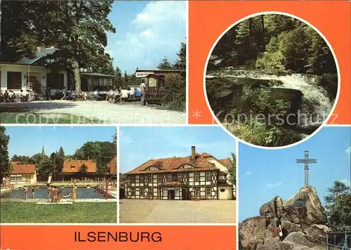 Ilsenburg Harz Gaststaette Plessenburg Ilsefaelle Kat. Ilsenburg Harz