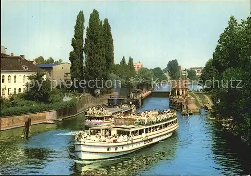 Berlin Spandau Schleuse Lock Kat. Berlin