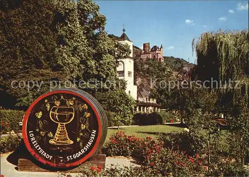 Goarshausen St Burg Katz Kat. Sankt Goarshausen