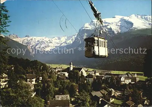 Engelberg OW Luftseilbahn Brunni Spannoerter Titlis Kat. Engelberg