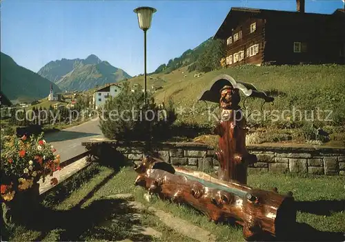 Hirschegg Kleinwalsertal Vorarlberg Ignatzbrunnen Widderstein Kat. Mittelberg