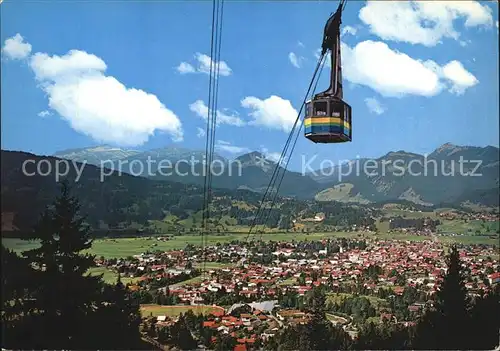 Oberstdorf Nebelhorn Grosskabinen Seilbahn Hoher Ifen Kat. Oberstdorf