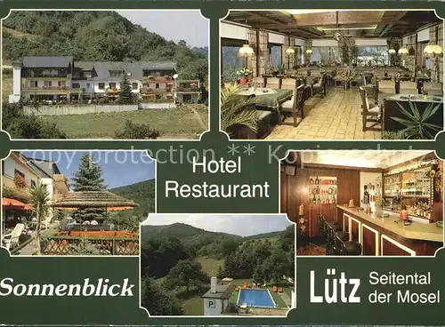 Luetz Hotel Restaurant Sonnenblick Kat. Luetz