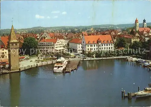 Lindau Bodensee Hafen Mangturm Kat. Lindau (Bodensee)