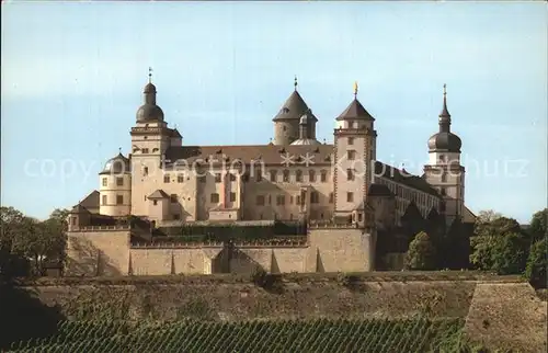 Wuerzburg Festung Marienberg Kat. Wuerzburg