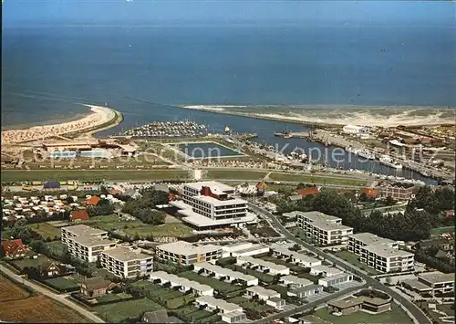 Bensersiel Nordseebad Luftaufnahme