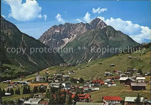 Hirschegg Kleinwalsertal Vorarlberg Widderstein Kat. Mittelberg