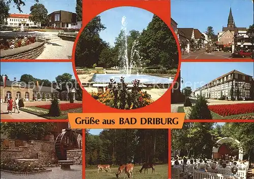 Bad Driburg Stadtansichten Kat. Bad Driburg