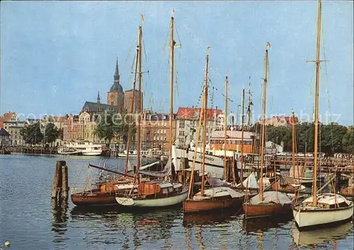 Stralsund Mecklenburg Vorpommern Hafen Kat. Stralsund