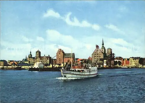 Stralsund Mecklenburg Vorpommern Hafen Kat. Stralsund