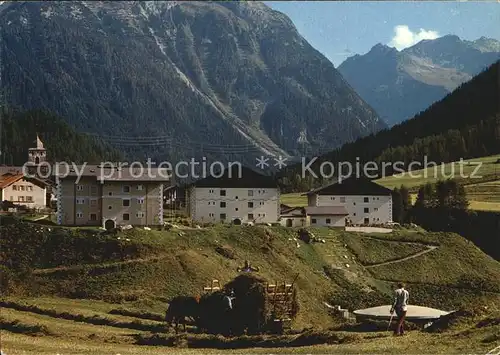 Berguen Bravuogn GR Ferienzentrum der Schweizer Reisekasse Kat. Berguen