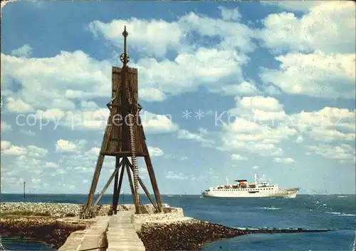 Cuxhaven Nordseebad Kugelbake Kat. Cuxhaven