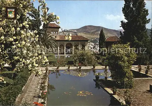 Granada Andalucia Partal Garten Kat. Granada