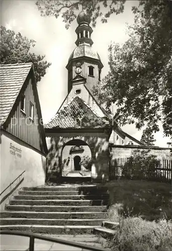 Reinhardtsdorf Bad Schandau Bauernkirche Kat. Reinhardtsdorf Schoena