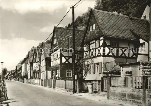 Postelwitz Sieben Brueder Haeuser Kat. Bad Schandau