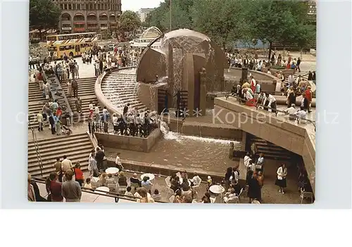 Berlin Brunnen an der Gedaechtniskirche Kat. Berlin