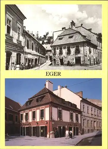 Eger Erlau Einst und heute / Eger /