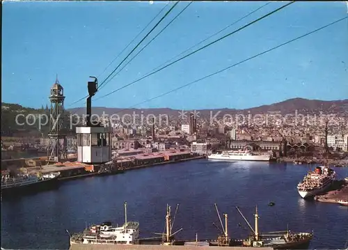 Barcelona Cataluna Puerto y transbordador Kat. Barcelona