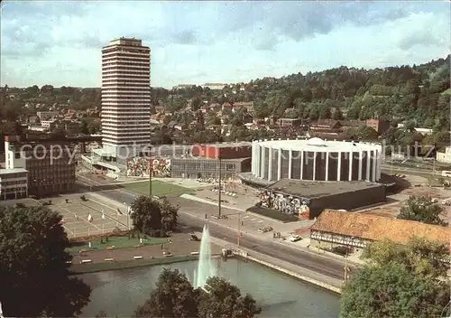 Suhl Thueringer Wald Stadthallenensemble Kat. Suhl