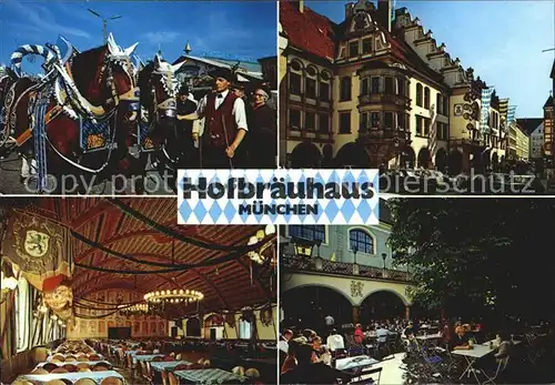 Muenchen Hofbraeuhaus  Kat. Muenchen