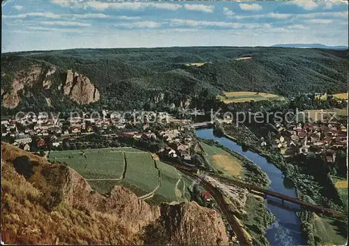 Bad Muenster Stein Ebernburg Luftaufnahme Kat. Bad Muenster am Stein Ebernburg