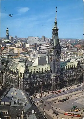 Hamburg Rathaus Kat. Hamburg