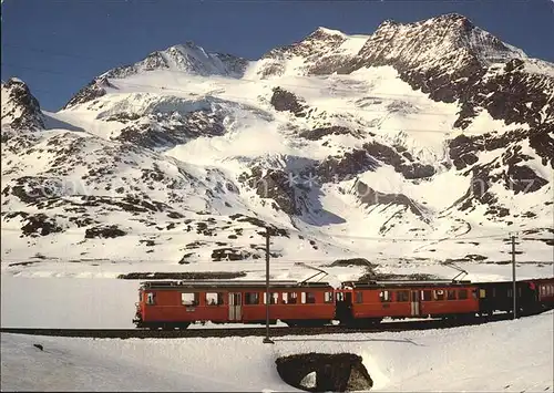 Berninabahn Alp Gruem Kat. Eisenbahn