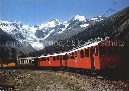 Rhaetische Bahn Berninagruppe Kat. Eisenbahn