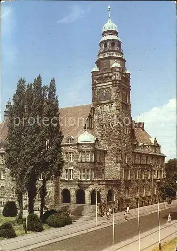 Wittenberge Prignitz Rathaus Kat. Wittenberge