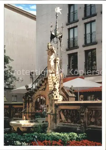 Koeln Rhein Heinzelmaennchen Brunnen Kat. Koeln