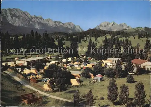 Kruen Auto Camp Tennsee Wetterstein Zugspitze Kat. Kruen