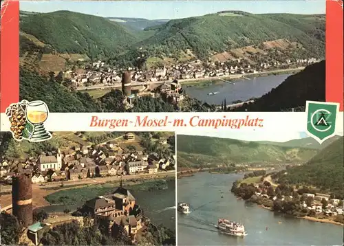 Burgen Mosel Campingplatz Kat. Burgen