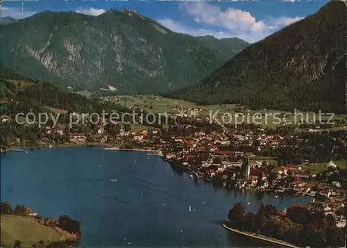 Rottach Egern Bodenschneid Fliegeraufnahme Kat. Rottach Egern