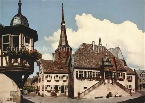 Deidesheim Rathaus Barocktreppe  Kat. Deidesheim