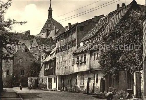 Freiberg Sachsen Alte Gerberhaeuser Muehlgraben  Kat. Freiberg