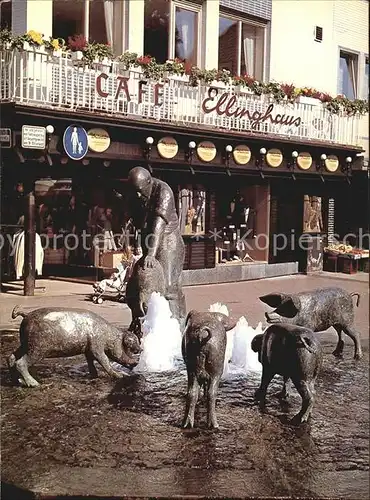 Bad Oeynhausen Colon Sueltemeyer Brunnen Cafe Ellinghaus Kat. Bad Oeynhausen