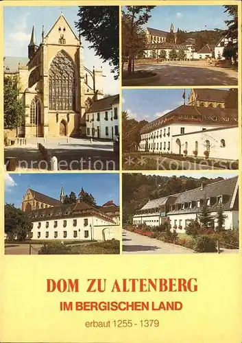 Altenberg Rheinland Dom Teilansichten Kat. Odenthal