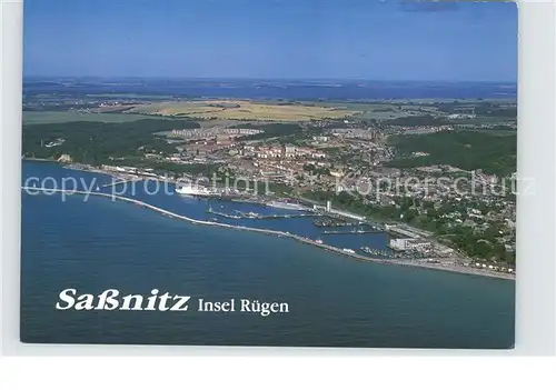 Sassnitz Ostseebad Ruegen Zachodnia pierzeja Rynku Kat. Sassnitz