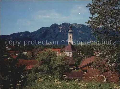 Lenggries Kirche Kat. Lenggries