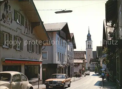 Sonthofen Oberallgaeu Marktstrasse Kat. Sonthofen