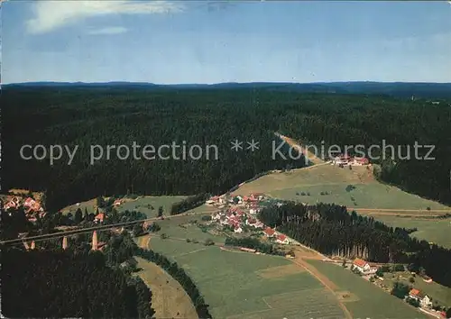 Lauterbad Fliegeraufnahme Kat. Freudenstadt