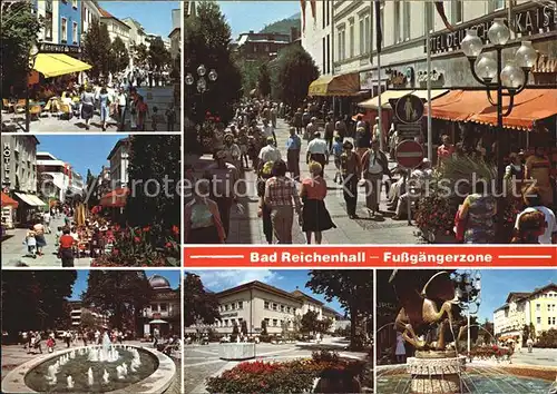 Bad Reichenhall Fussgaengerzone Kat. Bad Reichenhall