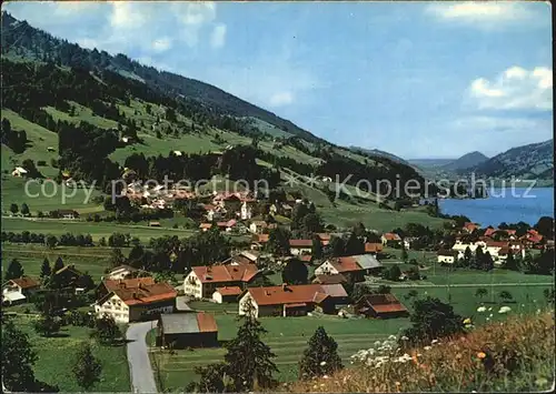 Buehl Alpsee Panorama Kat. Immenstadt i.Allgaeu