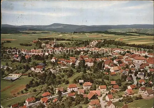 Bonndorf Schwarzwald Fliegeraufnahme Kat. Bonndorf