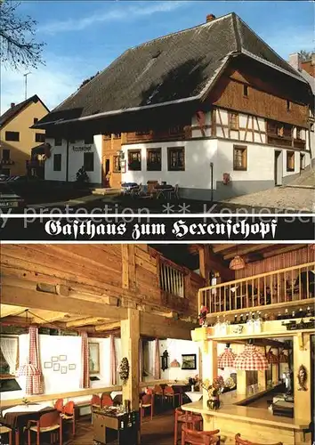 Loeffingen Gasthaus zum Hexenschopf Kat. Loeffingen