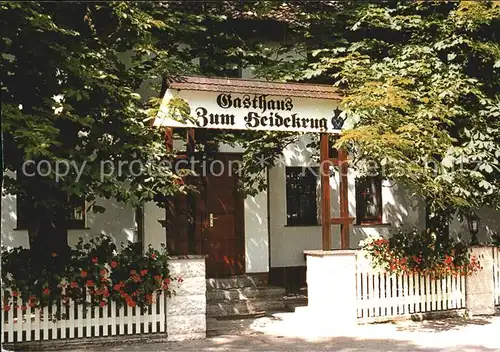 Oberjuenne Gasthaus Zu Heidekrug Maerkische Heide Kat. Planebruch