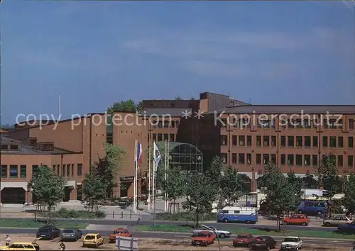 Norderstedt Rathaus mit Wochenmarkt Kat. Norderstedt